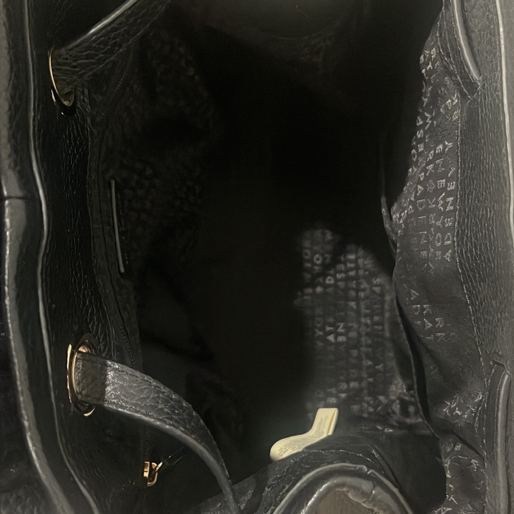 Kate Spade Black Leather Backpack - Picture 3 of 4